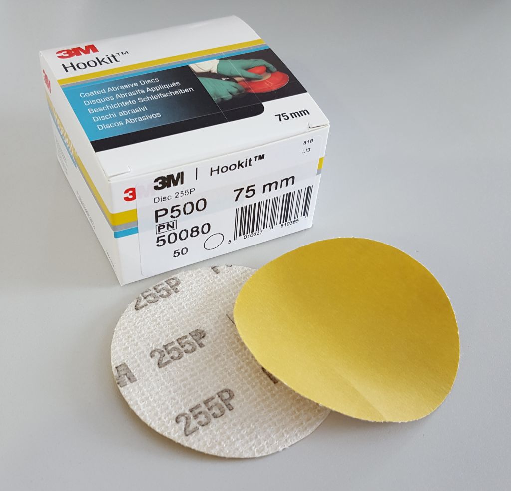 3M 255P Hookit, 75 mm