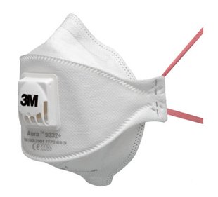 3M Aura 9332+ FFP3 Jednokratni respirator