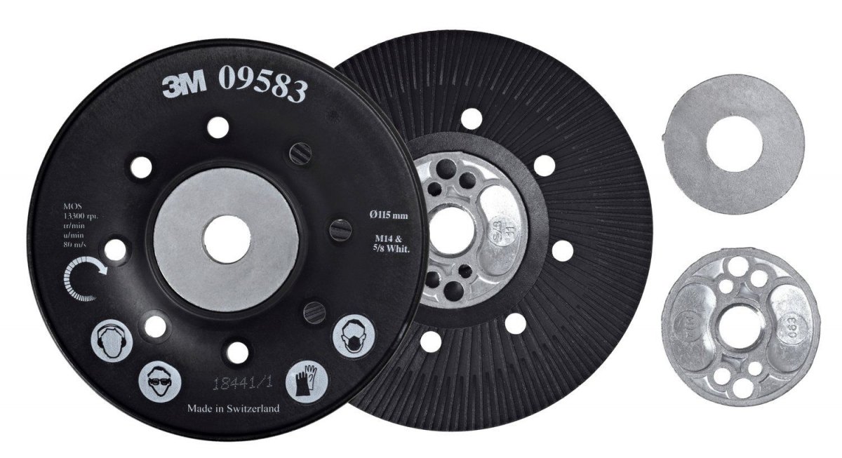 3M 09583 Podloga za fiber diskove Ø 115 mm / M14