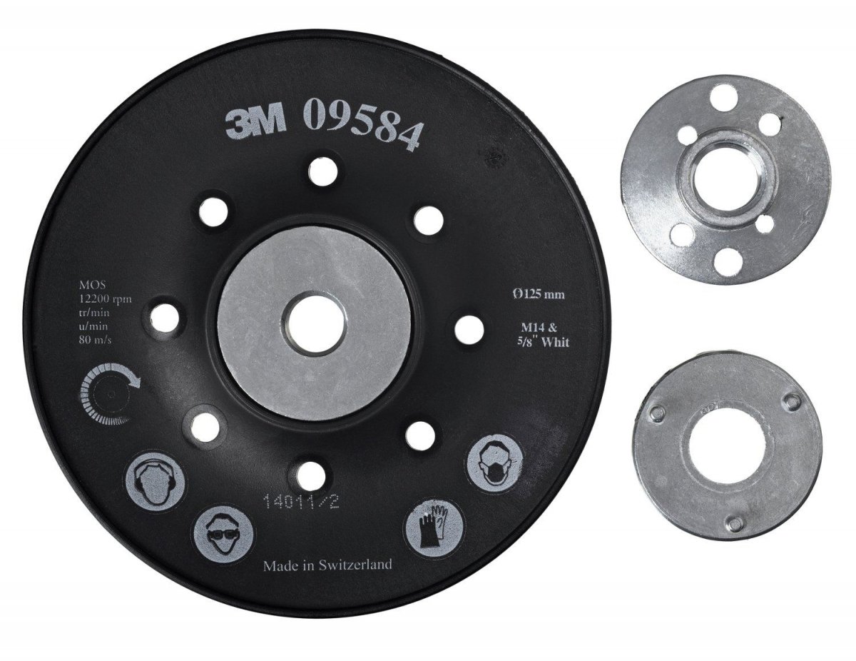 3M 09584 Podloga za fiber diskove Ø 125 mm / M14