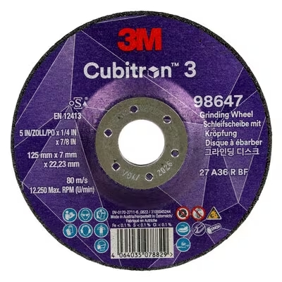 3M Cubitron 3 DC-GW Brusne ploče T27