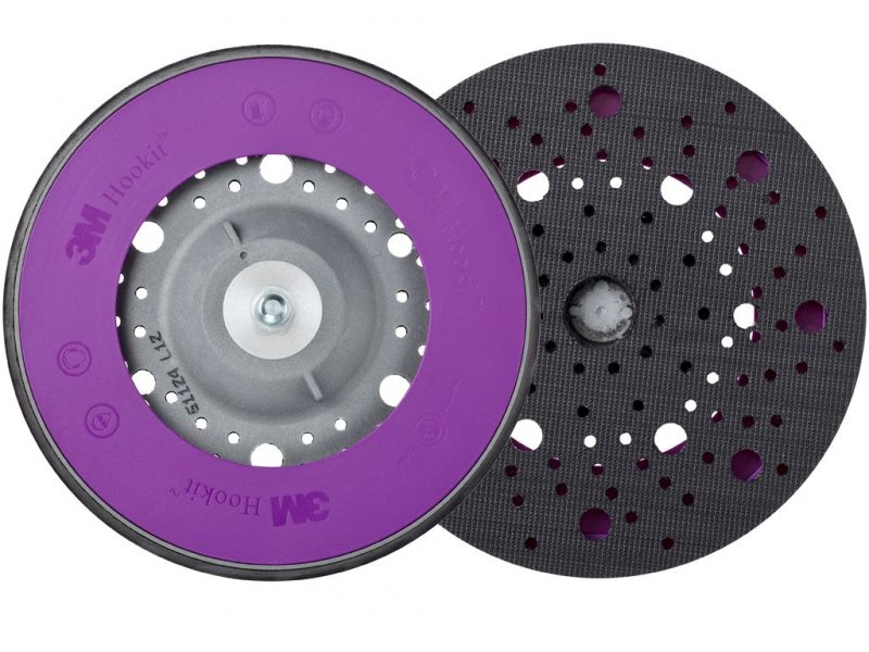 3M 51124 Hookit Multihole čičak podloga Ø 150 mm -5/16