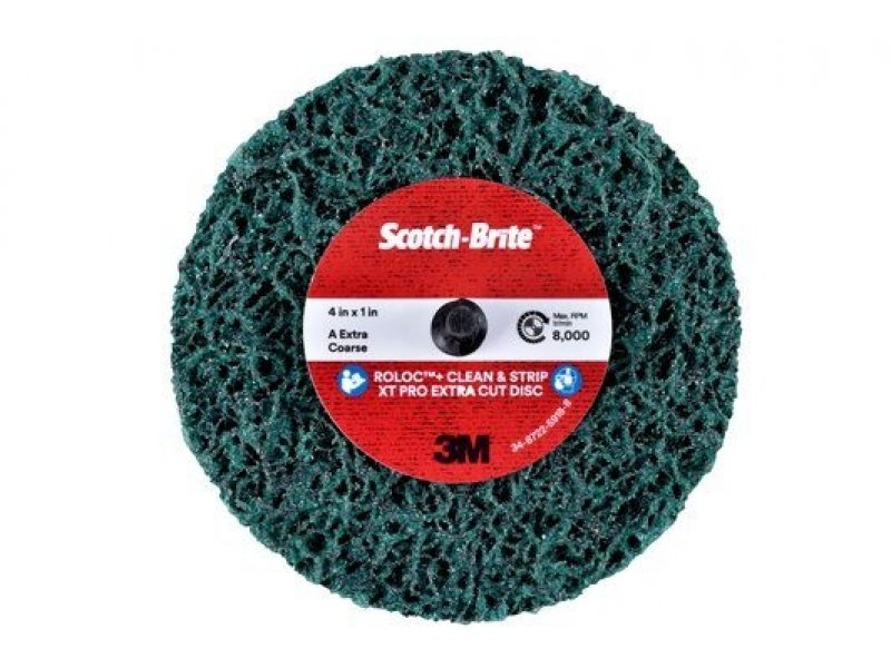 3M XT Pro Extra Cut (XC-ZR) Scotch-Brite Clean & Strip Roloc+