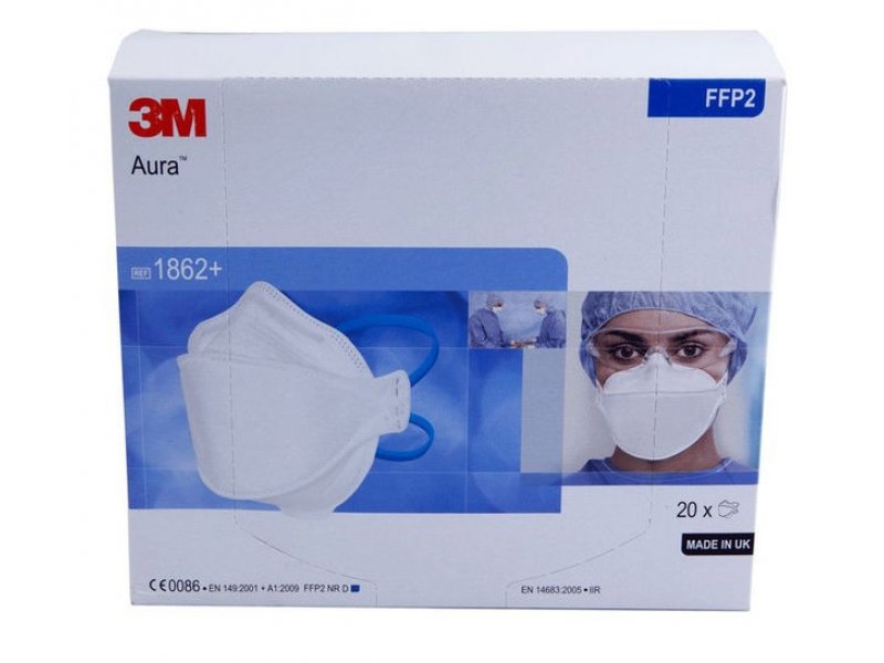 3M Aura 1862+ FFP2, IIR Jednokratni medicinski respirator