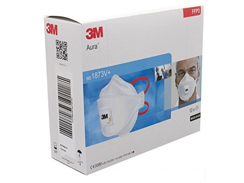 3M Aura 1873V+ FFP2 Medicinski jednokratni respirator